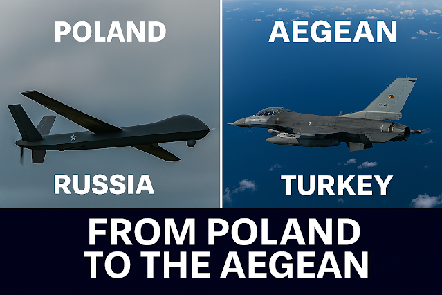 Όχι δύο μέτρα και δύο σταθμά στην ασφάλεια χωρών ΕΕ και ΝΑΤΟ απέναντι στις παραβιάσεις εθνικού εναέριου χώρου