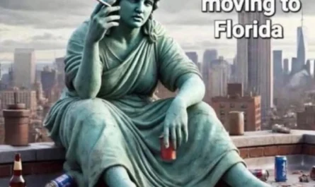 Το άγαλμα της Ελευθερίας φεύγει για Φλόριντα