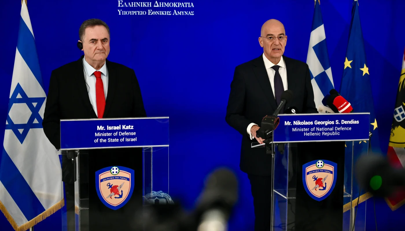 Επίσκεψη Υπουργου Άμυνας του Ισραήλ, Israel Katz στην Αθήνα