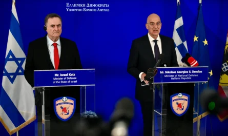 Επίσκεψη Υπουργου Άμυνας του Ισραήλ, Israel Katz στην Αθήνα