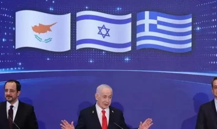 Νετανιαχου Μητσοτάκης Χριστοδουλίδης