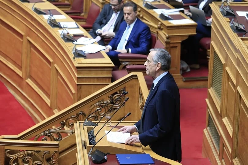 Σαμαράς στην Βουλή