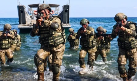 Τουρκικές Ενοπλες Δυνάμεις σε Αποβατική ενέργεια