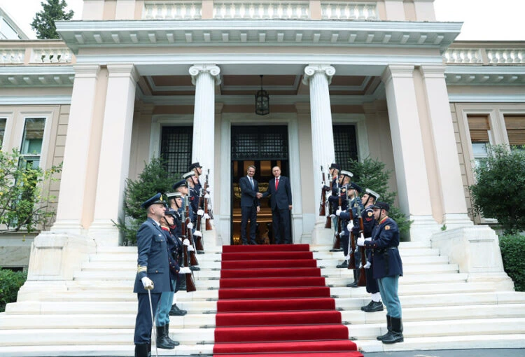 Η Τουρκία βάζει στον πάγο το νομοσχέδιο για τη «Γαλάζια Πατρίδα» πριν από τη σύνοδο κορυφής του ΝΑΤΟ 4 Μητσοτάκης Ερτογάν Αθήνα 2023