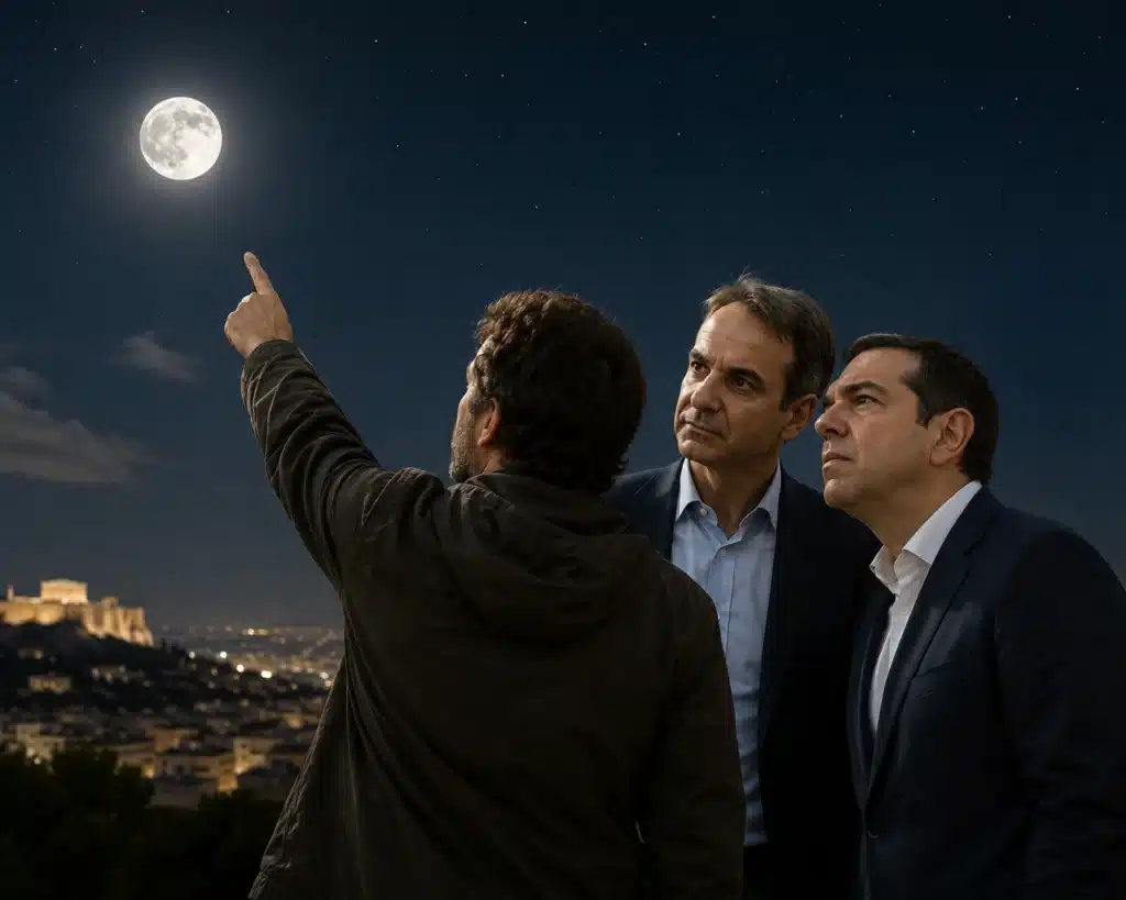 Το δάχτυλο και το φεγγάρι! - Το πολιτικό αδιέξοδο 2 Το δάχτυλο και το φεγγάρι!