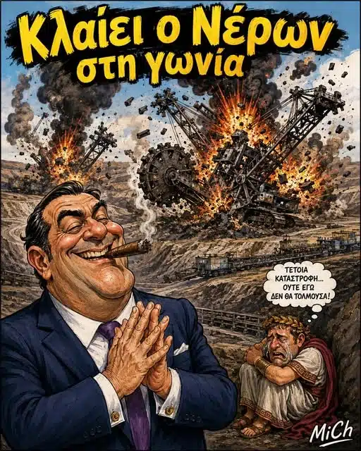 Ούτε ο Νέρωνας τέτοια καταστροφή