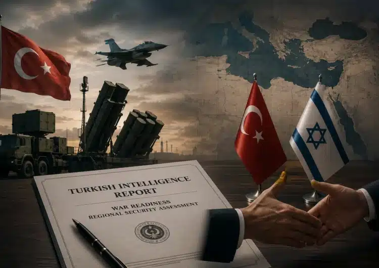 Έκθεση των τουρκικών μυστικών υπηρεσιών ζητά ετοιμότητα πολέμου, διατηρώντας παράλληλα ανοιχτούς τους διαύλους επικοινωνίας με το Ισραήλ