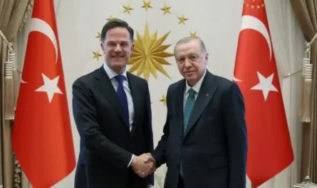 Ερτογάν με τον Μαρκ Ρουτ Απρίλιος 2026 Άγκυρα
