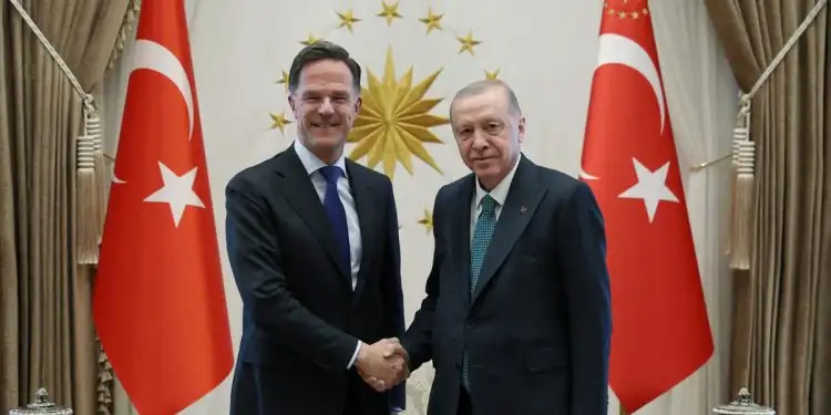 Ερτογάν με τον Μαρκ Ρουτ Απρίλιος 2026 Άγκυρα