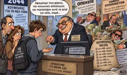 ο κουμπαράς του Μητσοτάκη