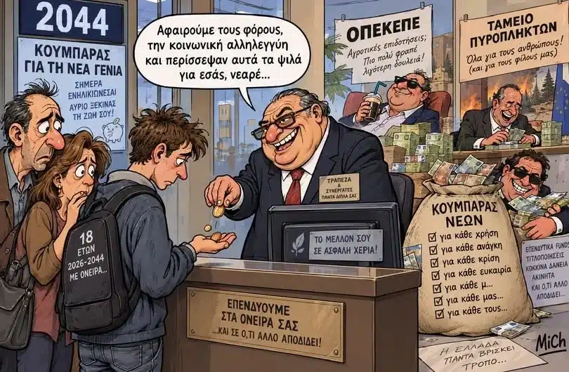 Αν ο «κουμπαράς» του Μητσοτάκη υπήρχε το 1992, τι θα είχε απομείνει το 2010;