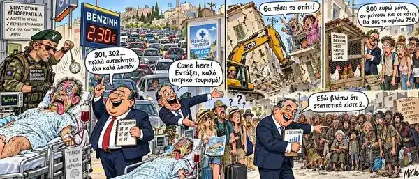 Ανεργία, καύσιμα, υγεία, κατοικία