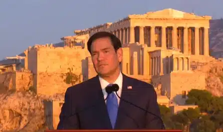 Η ομιλία του Μάρκο Ρούμπιο στην Πνύκα